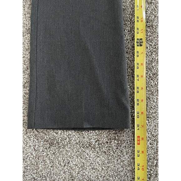 EXPRESS Design Studio Mid Rise Gray Flare Dress Pants Women’s Size 10 - Picture 12 of 12